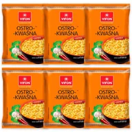 Dania dla dzieci - Vifon Zupa błyskawiczna ostro-kwaśna 70 g x 6 sztuk - miniaturka - grafika 1