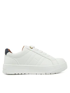 Tommy Hilfiger Sneakersy Low Cut Lace-Up Sneaker T3X9-33857-1355 S Biały - Buty dla chłopców - miniaturka - grafika 1