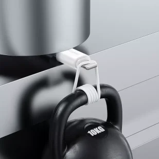 Joyroom kabel do ładowania / transmisji danych USB - Lightning 2.4A 0,25m biały S-UL012A9 - Kable USB - miniaturka - grafika 1
