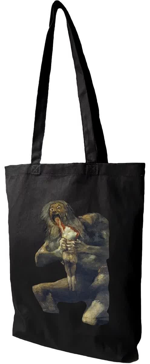 Torba bawełniana Saturn pożerający własne dzieci Francisco Goya