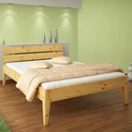 Łóżka - TARTAK MEBLE Łóżko TORINO TARTAK MEBLE drewniane Rozmiar 180x200 Wybarwienie Sosna PS2577_65688 - miniaturka - grafika 1