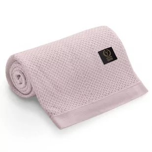 Yosoy Kocyk Bambusowy Clover Powder Pink - Koce i narzuty dla dzieci - miniaturka - grafika 1