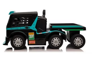 Auto Na Akumulator Mercedes+ Naczepa XMX622B Niebieski LCD - Pojazdy elektryczne dla dzieci - miniaturka - grafika 4