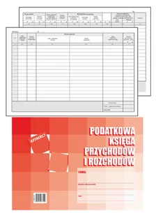 Emeko Tomecki I Płaczek S.k.a Druk Podatkowa księga przych i rozch A4 PKPiR - Druki akcydensowe - miniaturka - grafika 2