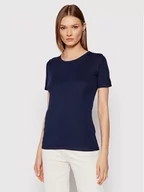 Koszulki i topy damskie - Benetton United Colors Of T-Shirt 3GA2E16A0 Czarny Regular Fit - miniaturka - grafika 1