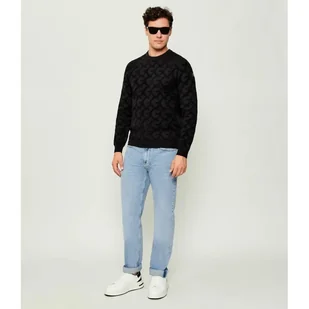 GUESS Sweter JOHN Regular Fit - Swetry męskie - miniaturka - grafika 1