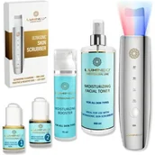 Pozostałe urządzenia kosmetyczne - LUMINEO do peelingu kawitacyjnego M22 5w1 nawilżający (Tonik, 2 x Serum, Krem) - miniaturka - grafika 1