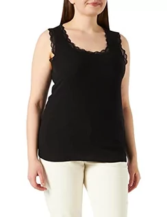 Koszulki i topy damskie - Cream Damski top Vanessa, czarny (Pitch Black 61907), XS - grafika 1