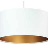 Lampy sufitowe - Lampa wisząca HOME 30 biała/złota - miniaturka - grafika 1