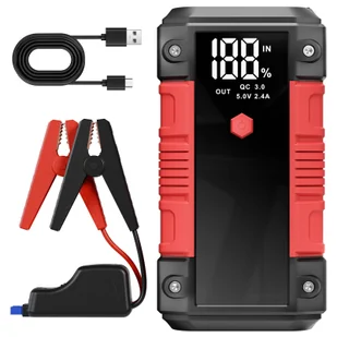 Booster Jump Starter Auto-Starter 30000mah HDeye - Urządzenia Rozruchowe - Jump startery - miniaturka - grafika 1