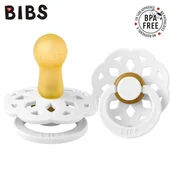 Smoczki uspokajające - Bibs Boheme M White Smoczek Uspokajający Kauczuk Hevea 1Szt. - miniaturka - grafika 1
