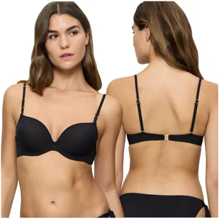 Biustonosz kąpielowy Triumph SUMMER TWIST WHU Czarny - 44 C - Stroje kąpielowe - miniaturka - grafika 1