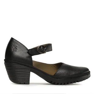 Półbuty Fly London Wifofly P501440000 Czarny - Półbuty damskie - miniaturka - grafika 1