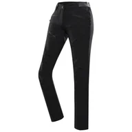 Spodnie sportowe damskie - Spodnie damskie Alpine Pro Ramela Rozmiar: M / Kolor: czarny/szary - miniaturka - grafika 1