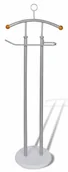 Wieszaki i stojaki - Srebrny stojący na ubrania wieszak T0-D81 - miniaturka - grafika 1