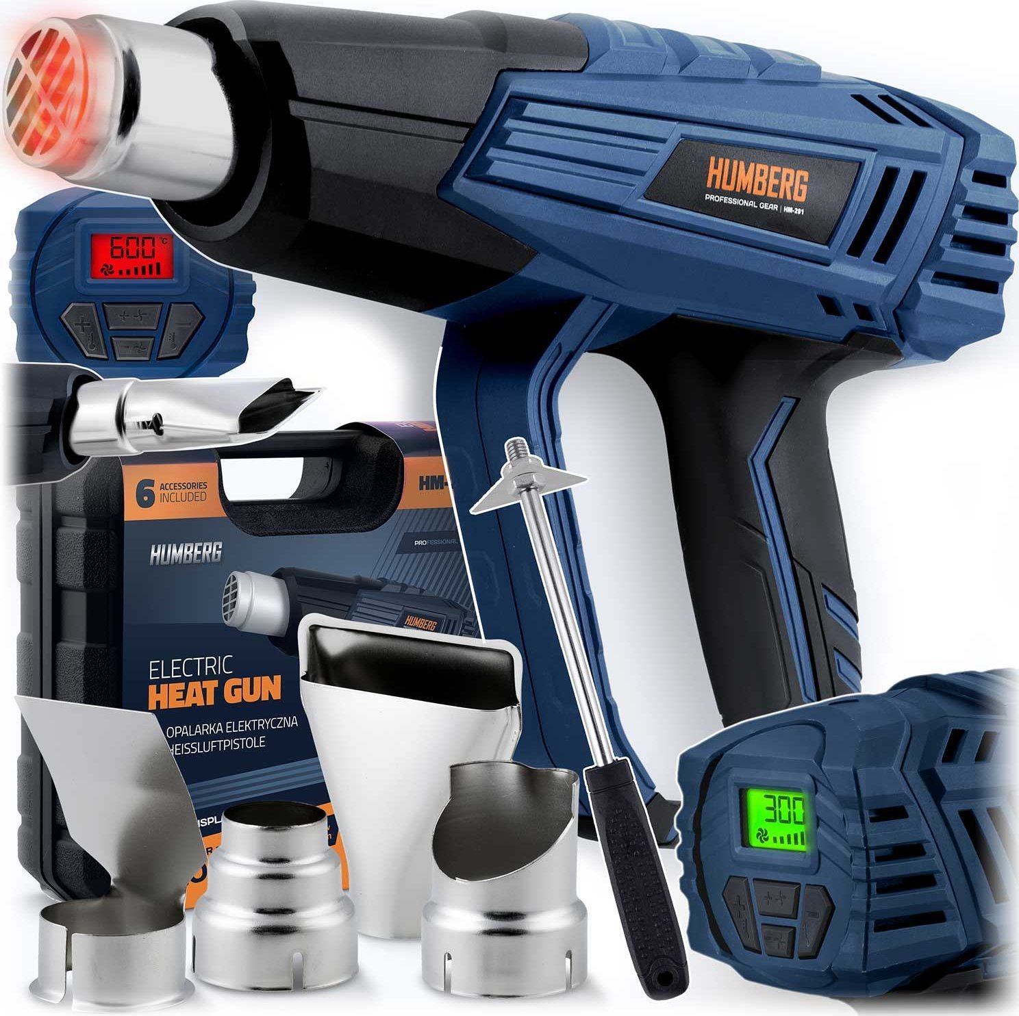 Opalarka Humberg Opalarka elektryczna Humberg HM-291 2000 W