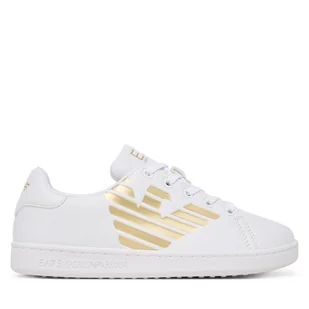 Sneakersy EA7 Emporio Armani 7Y000001 AF10179 M0039 Biały - Buty dla dziewczynek - miniaturka - grafika 1