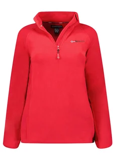 Geographical Norway Kurtka polarowa "Tug" w kolorze czerwonym - Bluzy damskie - miniaturka - grafika 1