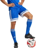 Spodnie sportowe męskie - Spodenki męskie adidas Squadra 25 niebieskie JH3405 S - miniaturka - grafika 1