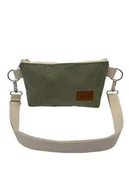 Torebki damskie - Torebka Szałwia sztruks - miniaturka - grafika 1