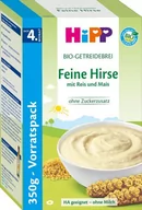 Kaszki dla dzieci - Hipp BIO Kaszka jaglana z ryżem i kukurydzą po 4. miesiącu,350 g NN-ZHP-J235-001 - miniaturka - grafika 1
