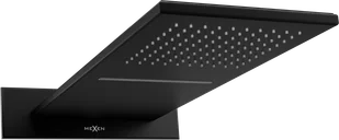 Mexen Waterfall deszczownica slim 50 x 22 cm, czarna - 79190-70 - Deszczownice - miniaturka - grafika 1