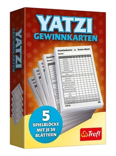 Trefl Notatnik "Yatzi" do gry - 6+ - Gry planszowe - miniaturka - grafika 1