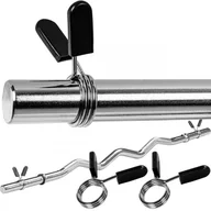 Obciążenia - MOVIT gryf - 120 cm, chrom, zabezpieczenie sprężynowe - miniaturka - grafika 1