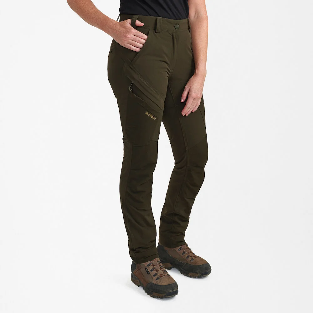 Spodnie myśliwskie damskie Deerhunter Lady Northward Bark Green 48