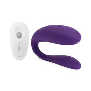 We-Vibe Sync Purple wibrator dla par z aplikacjš na telefon i pilotem fioletowy E24638 - Wibratory i masażery - miniaturka - grafika 2