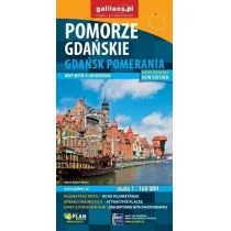 Pomorze Gdańskie. Gdańsk Pomerania. Mapa 1:160 000 (wersja polsko-angielska) - Atlasy i mapy - miniaturka - grafika 2