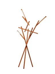 Foscarini - TuarW Kolorze Dębu Lampa Podłogowa Pomarańczowa Foscarini - Lampy stojące - miniaturka - grafika 1