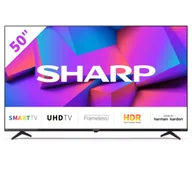 Telewizory - Sharp 50FK2 50" LED 4K Smart TV - miniaturka - grafika 1