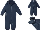 Kombinezony dla dzieci - Kombinezon zimowy Reima Puhuri 80 cm, navy - miniaturka - grafika 1
