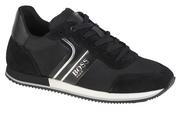 Buty dla chłopców - Boss, Chłopięce sneakersy Trainers J29282-09B, czarne, rozmiar 33 - miniaturka - grafika 1