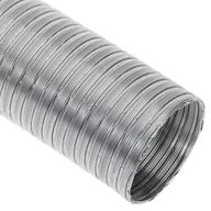 Rury i kanały wentylacyjne - EQUATION Rura odprowadzająca aluminiowa wentylacyjna 115 mm 2.7 mb - miniaturka - grafika 1