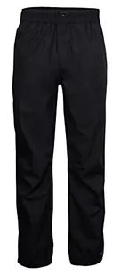 Killtec Męskie spodnie przeciwdeszczowe z zamkiem błyskawicznym na całej długości, do pakowania - KOS 20 MN PNTS, czarne, S, 38282-000 - Odzież trekkingowa męska - miniaturka - grafika 1