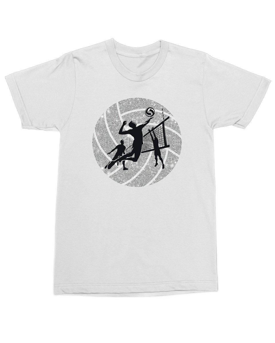 Koszulka siatkarska Sportowy styl Siatkówka Prezent Nadruk Biała L