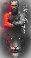 Podkładki pod mysz - PODKŁADKA POD MYSZ Nadruk 22x18 cm Conor McGregor The Notorious Prezent - miniaturka - grafika 1