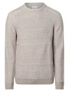Jack & Jones Sweter męski Mężczyźni Bawełna szary marmurkowy, M - Swetry męskie - miniaturka - grafika 1