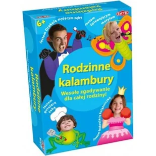 Tactic RODZINNE KALAMBURY - Gry planszowe - miniaturka - grafika 1
