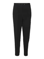 Spodnie damskie - VERO MODA Vmsandy Hr Tapered Pant Noos spodnie damskie, czarny, 34-XL - miniaturka - grafika 1