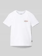 Koszulki dla chłopców - T-shirt z okrągłym dekoltem model 'CRAYON WAVE’ - miniaturka - grafika 1