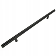 Meble modułowe i akcesoria - Uchwyt meblowy Reling 192 mm czarny Metalowy uchwyt do szafek - miniaturka - grafika 1