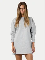 Sukienki - Noisy May Sukienka dzianinowa Alden 27030633 Szary Loose Fit - miniaturka - grafika 1