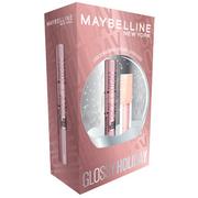 Palety i zestawy do makijażu - Maybelline Glossy Holiday Giftbox - miniaturka - grafika 1