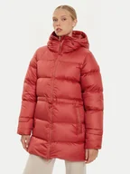Kurtki damskie - Helly Hansen Kurtka puchowa Essence Down 53817 Czerwony Regular Fit - miniaturka - grafika 1
