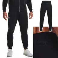 Dresy męskie - Spodnie Dresowe Bawełniane Męskie Under Armour Jogger 1373882 R. Xxxl - miniaturka - grafika 1
