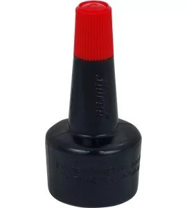 Lancer TUK003 Tusz do stempli czerwony 30ml - Tusz do pieczątek - miniaturka - grafika 1