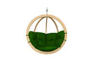 Fotele ogrodowe wiszące - Jednoosobowy Fotel Wiszący, Zielony Swingpod - miniaturka - grafika 1